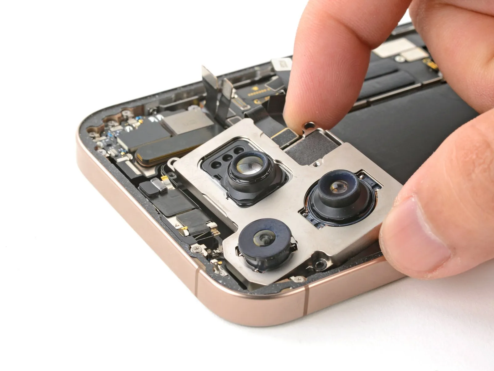 Troca de câmera e áudio do iPhone na innPhone Curitiba